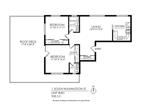 a floor plan of a house with a bedroom and a living room
